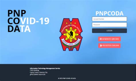 pnp mrms login|PNP MRMS.